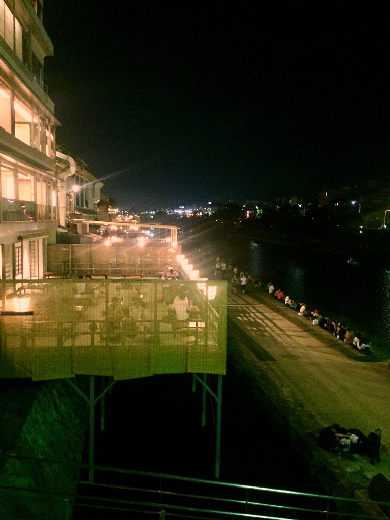 Kamogawa-riverside