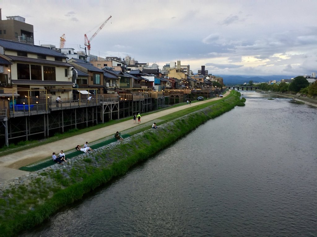 Kamogawa-riverside